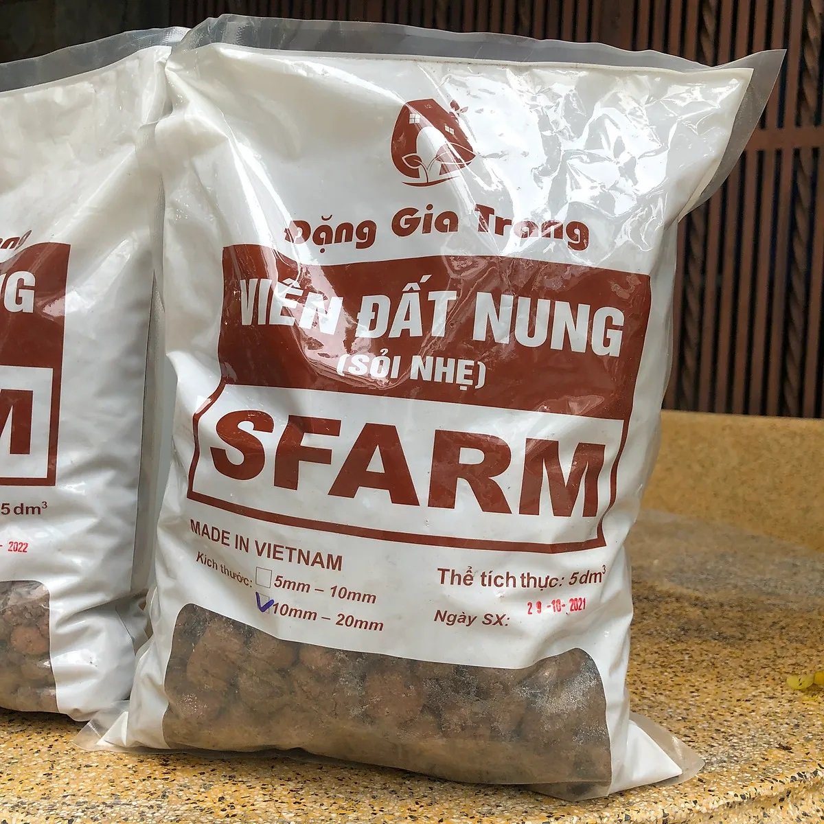 Viên đất nung 10-20mm (5dm3)