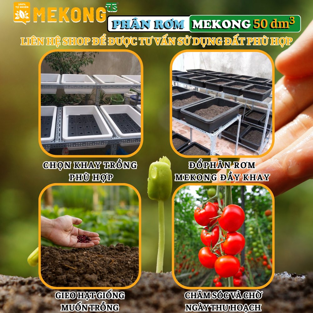 Phân rơm MEKONG 50dm3