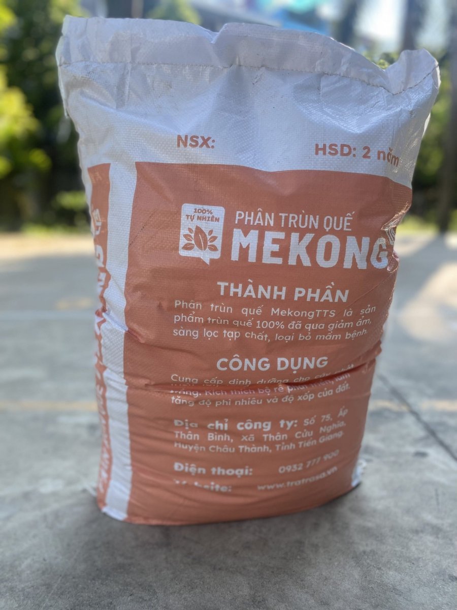 Phân trùn quế MEKONG - bao 10kg