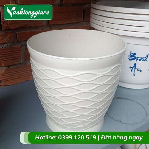 Chậu Nhựa Trồng Cây Vân Lưới
