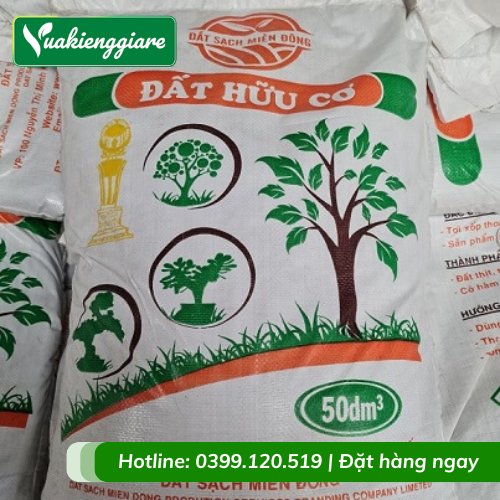 Đất Hữu Cơ Trồng Cây 50dm³ ( Bao 25kg)