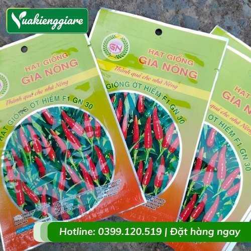 Hạt Giống Ớt Chỉ Hiểm