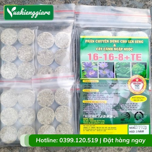 Phân Bón Chuyên Dùng Cho Cây Hoa Sen Súng