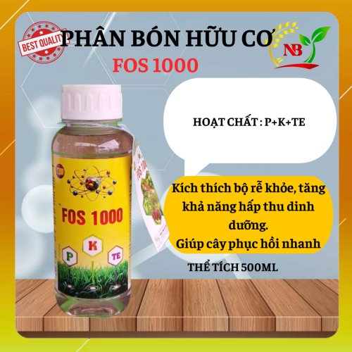 FOS 1000 – PHỤC HỒI NHANH • TĂNG ĐỀ KHÁNG • CỨNG CÂY