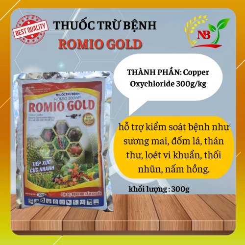 ROMIO GOLD 300WP – GỐC ĐỒNG CAO CẤP gói 300g