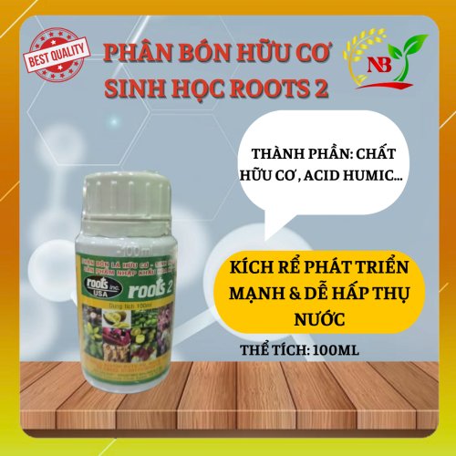 PHÂN BÓN LÁ HỮU CƠ ROOTS 2