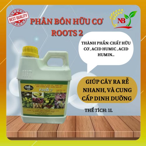 PHÂN BÓN HỮU CƠ  ROOTS 2