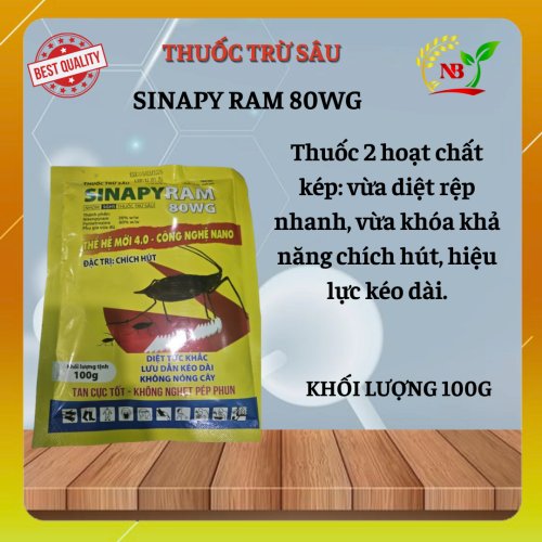 (SÂU) SINAPY RAM 80WG