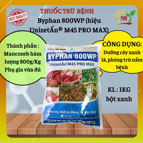 THUỐC TRỪ BỆNH Byphan 800WP (hiệu UnizetẤn® M45 PRO MAX)