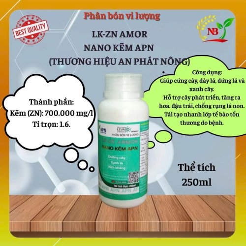 Nano Kẽm 700 (LK- Zn Armor) - Chai 250ml
