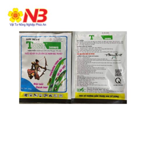 (SÂU) Tosi 30WG 100gr- BMC