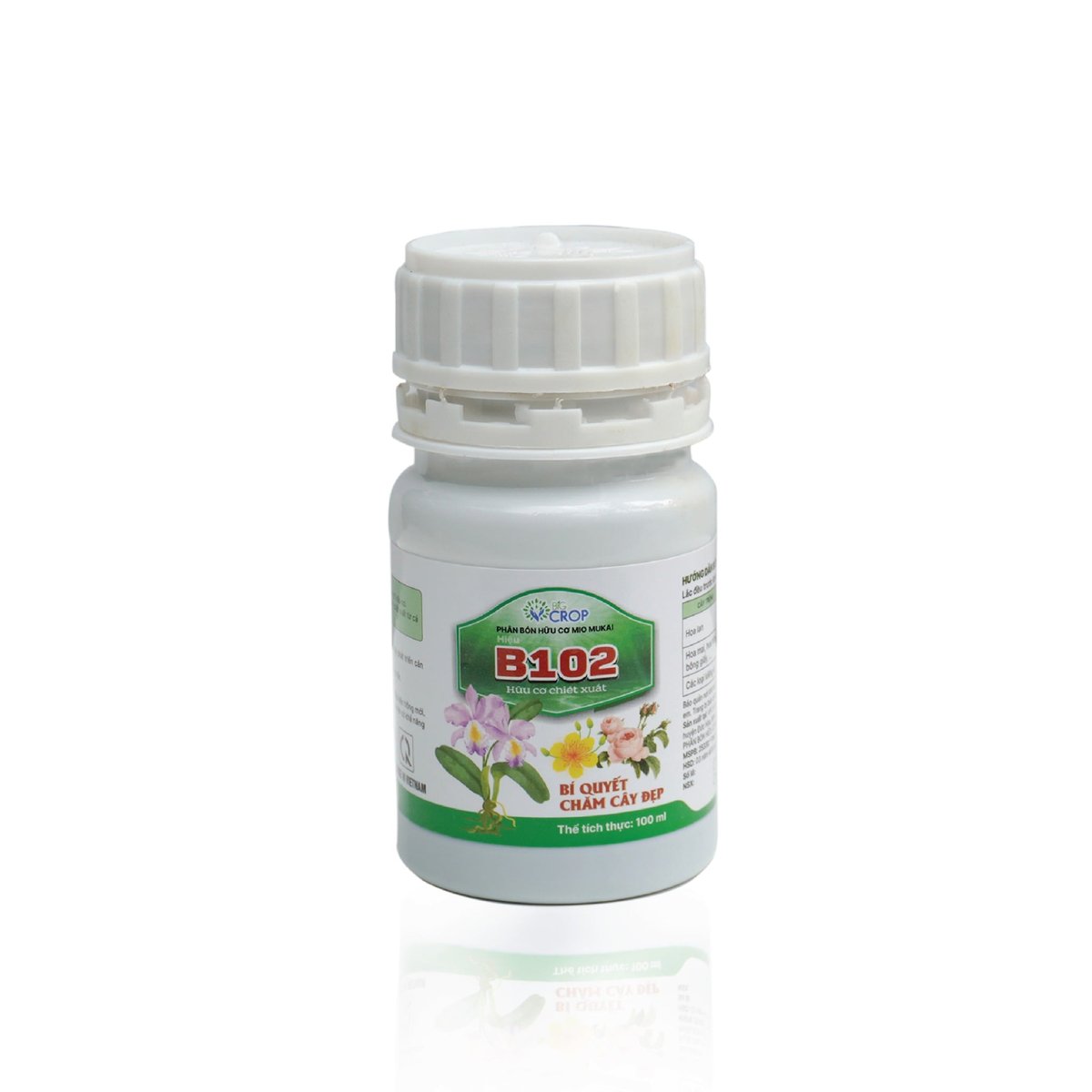 Giúp Cây Còi Cọc Hấp Thụ Tốt Chất Dinh Dưỡng - B102 Hữu Cơ 100ml