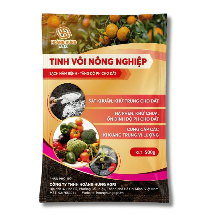 Tinh Vôi Nông Nghiệp, Túi 500gr