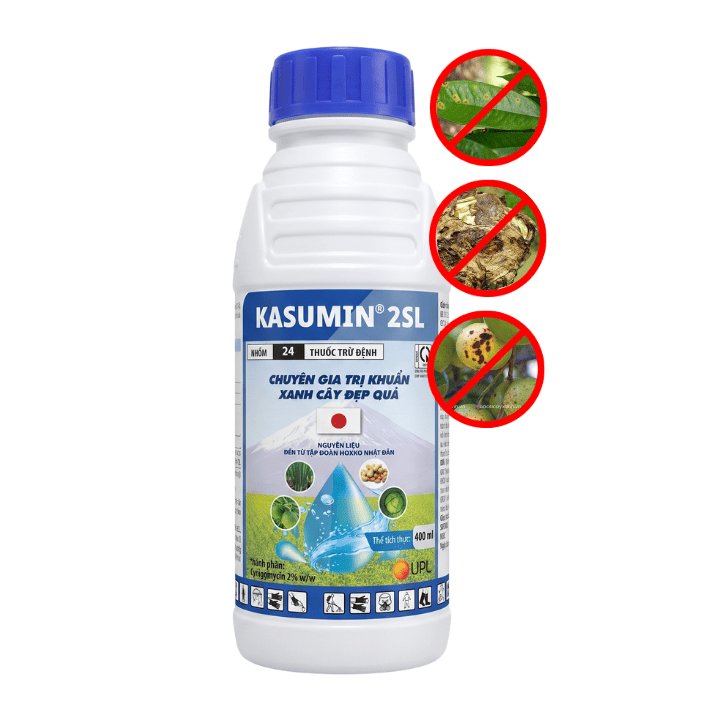 Thuốc Trừ Bệnh KASUMIN 2SL, Chai 400ml