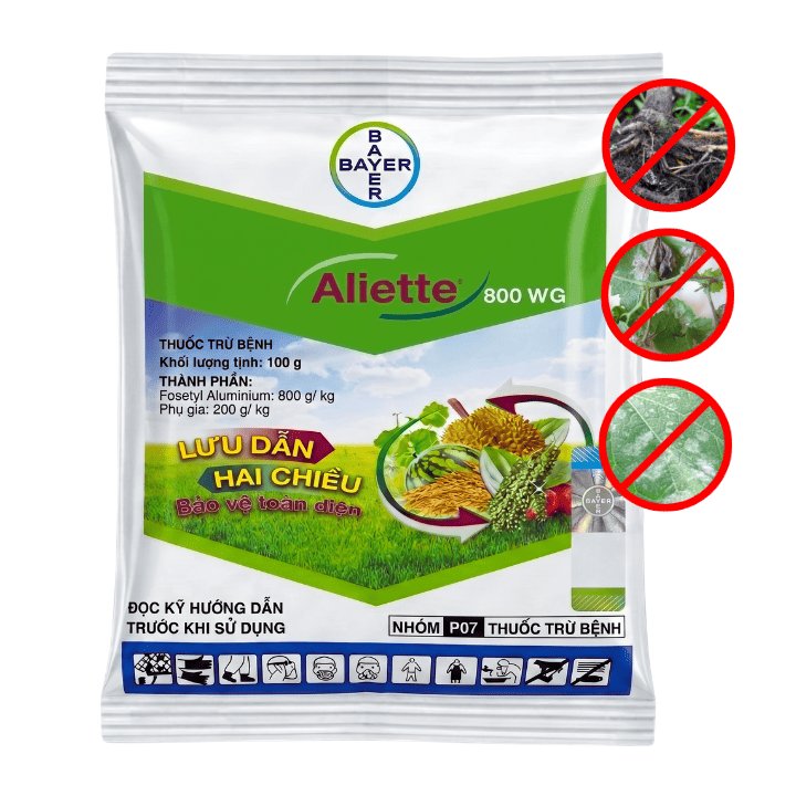 Thuốc Trừ Bệnh ALIETTE 800WG, gói 100gr