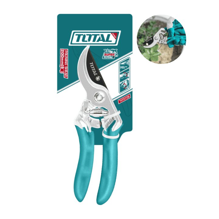Kéo Cắt Tỉa Total THT0109 Chính Hãng – Sắc Bén, Cắt Cành Nhanh, Bền Bỉ