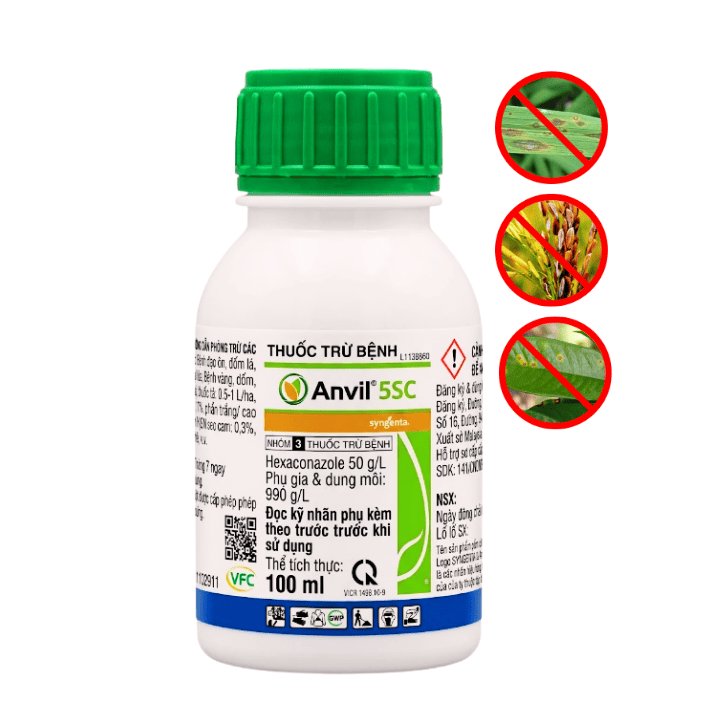 Thuốc Trừ Bệnh Anvil 5SC Syngenta, Chai 100ml