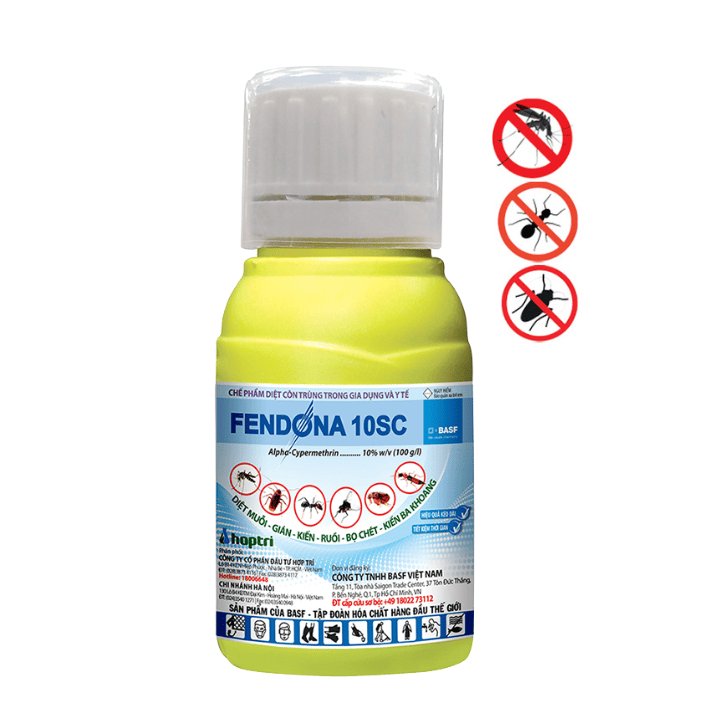 Thuốc Diệt Muỗi Fendona 10SC, chai 50ml