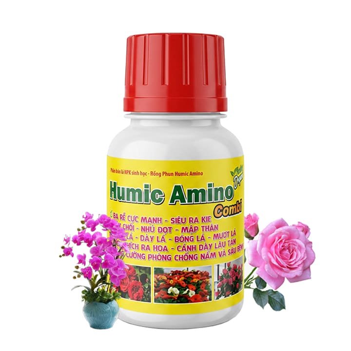 Phân Bón Lá Humic Amino Combi, Chai 50ml