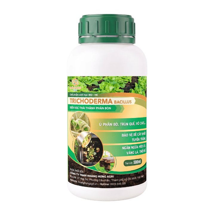 Chế phẩm Trichoderma Bacillus Humic dạng nước – 500ml