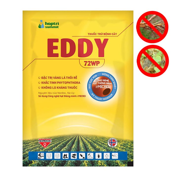 Thuốc Trừ Bệnh EDDY 72WP, Gói 50g
