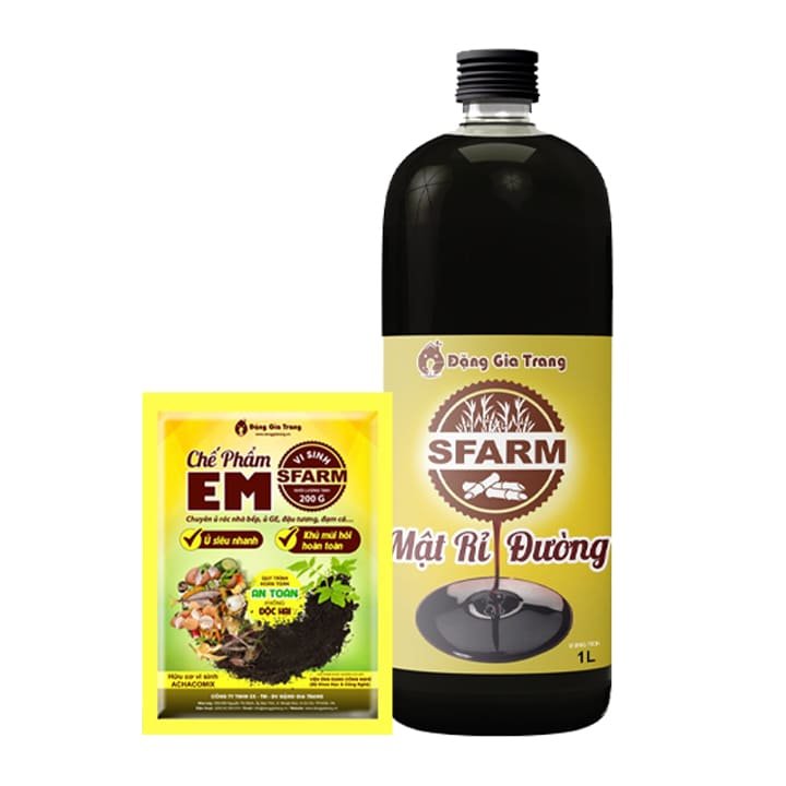 Combo Ủ Rác Nhà Bếp Không Mùi SFARM