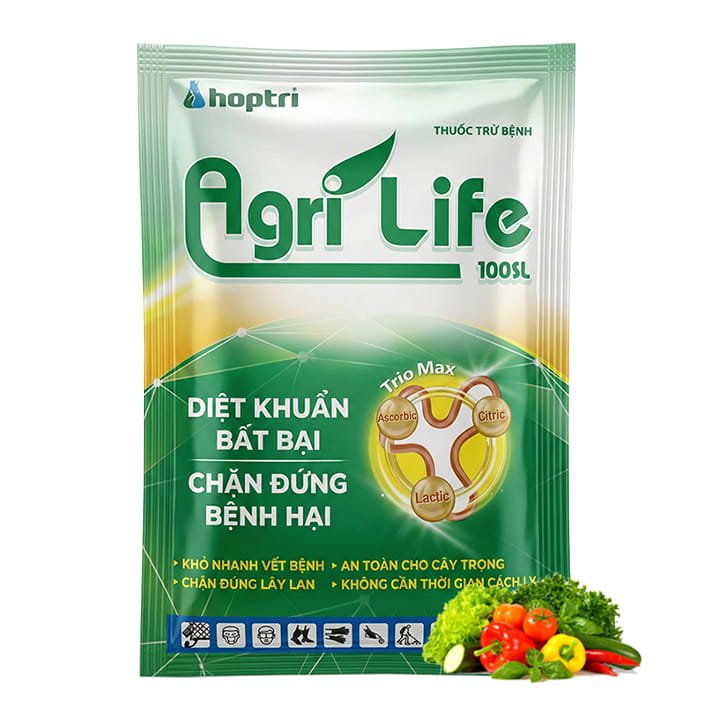 Thuốc Trừ Bệnh AgriLife 100SL, Gói 25ml