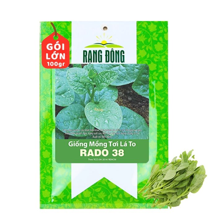 Hạt Giống Rau Mồng Tơi, Gói 100g, R30
