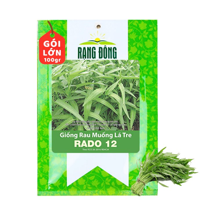 Hạt Giống Rau Muống, Gói 100gr, R28