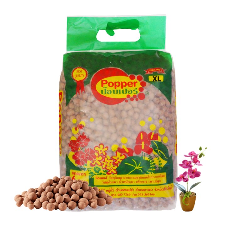 Đất Sét Nung Trồng Cây Thái Lan, Bao 6 Lít