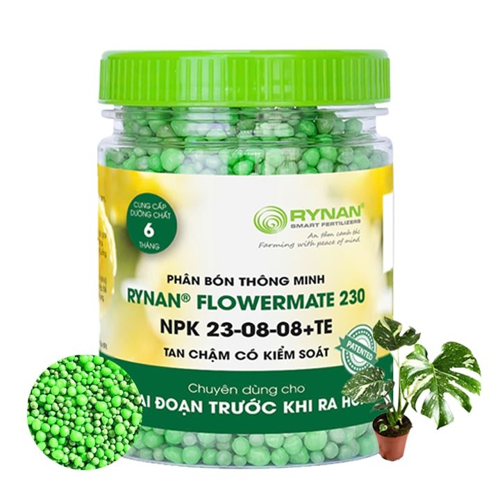 Phân Tan Chậm Rynan 230, Hũ 150gr