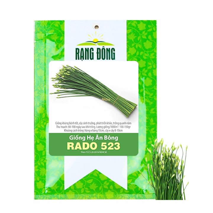 Hạt Giống Hẹ Ăn Bông, Gói 1g~300 hạt, G20