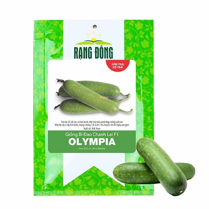 Hạt Giống Bí Đao Chanh Lai F1, Gói 0,2g~10 hạt, T42