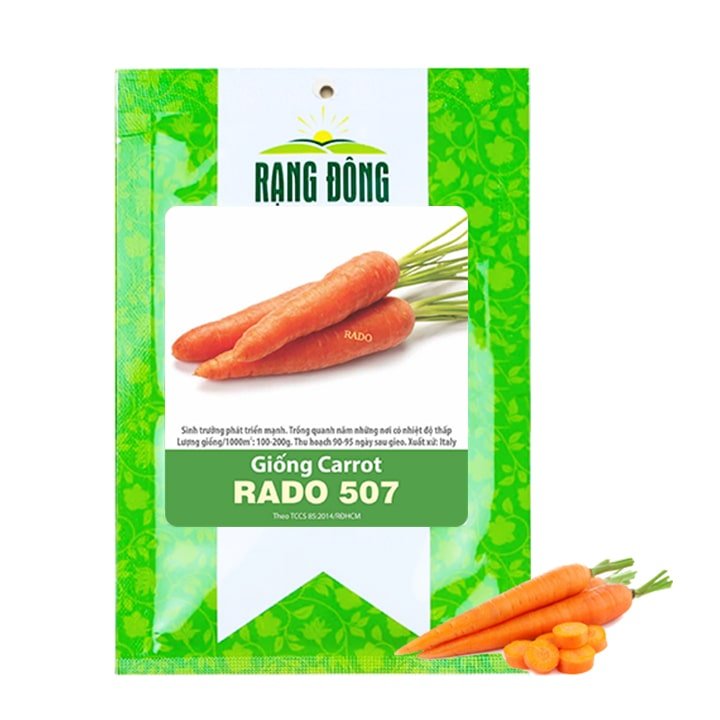 Hạt Giống Cà Rốt , Gói 5g~2800 hạt T40