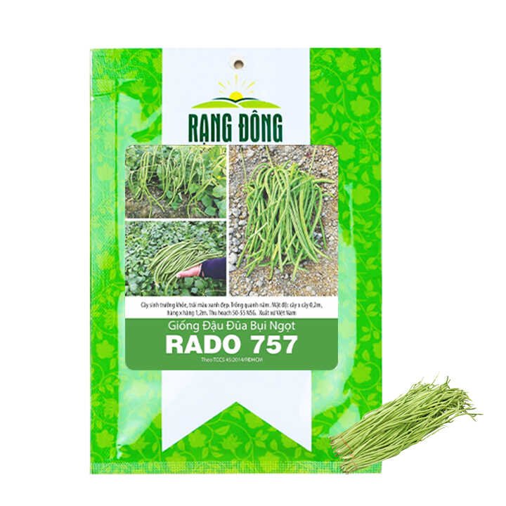 Hạt Giống Đậu Đũa Ngọt Lùn, Gói 20GR ~ 120 hạt, T37