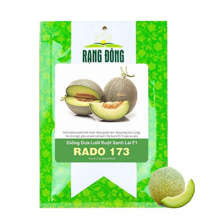 Hạt Giống Dưa Lưới Ruột Xanh Lai F1, Gói 10 Hạt T28