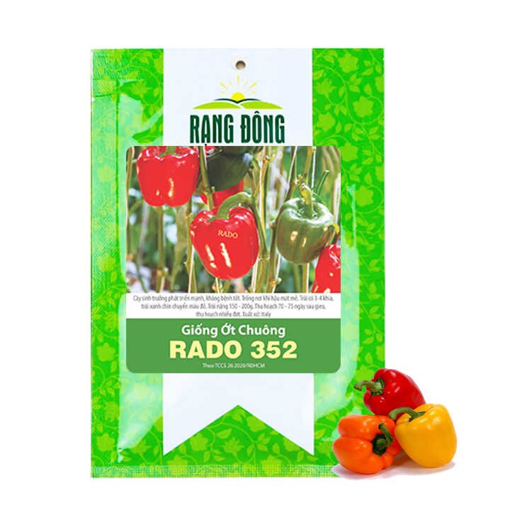 Hạt Giống Ớt Chuông, Gói 0,5gr ~ 50 hạt, G13