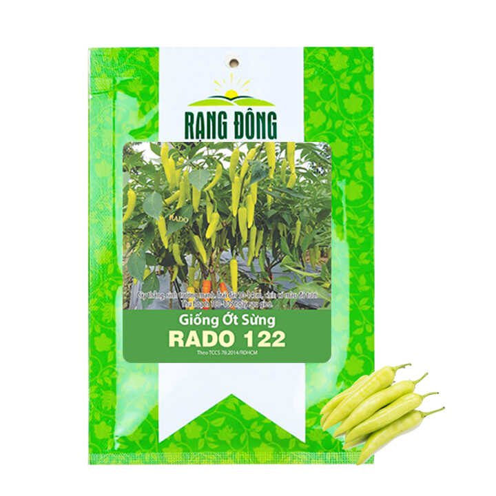 Hạt Giống Ớt Sừng, Gói 0,2gr ~ 25 hạt, G15