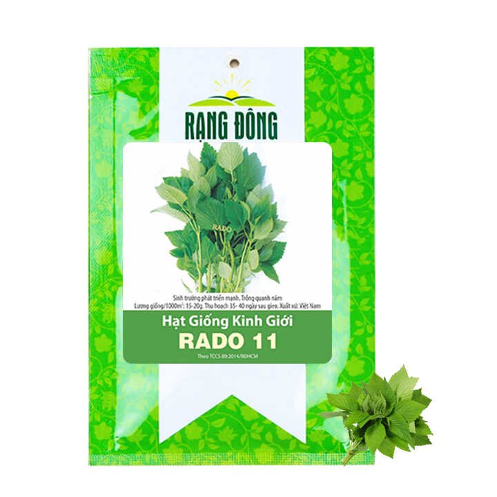 Hạt Giống Rau Kinh Giới, Bao 1gr ~ 1800 hạt, G12