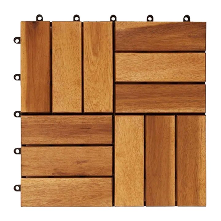 Vỉ Gỗ Lót Sàn, D30xR30cm