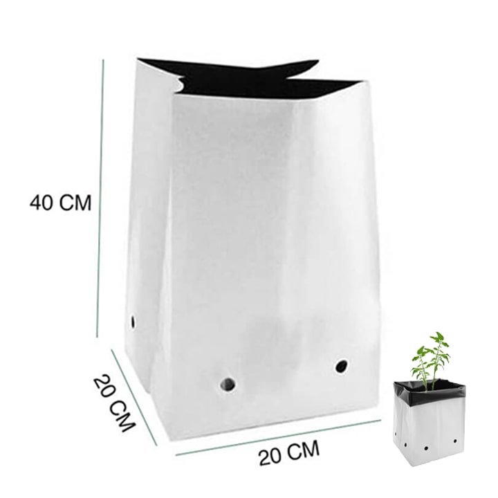 Túi Trồng Cây, PE 2 Lớp, Nhiều Kích Thước