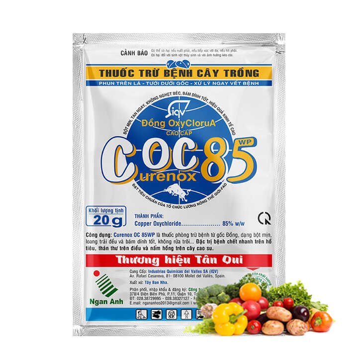Thuốc Trị Nấm Cây Trồng Coc85 Wp, Gói 20gr