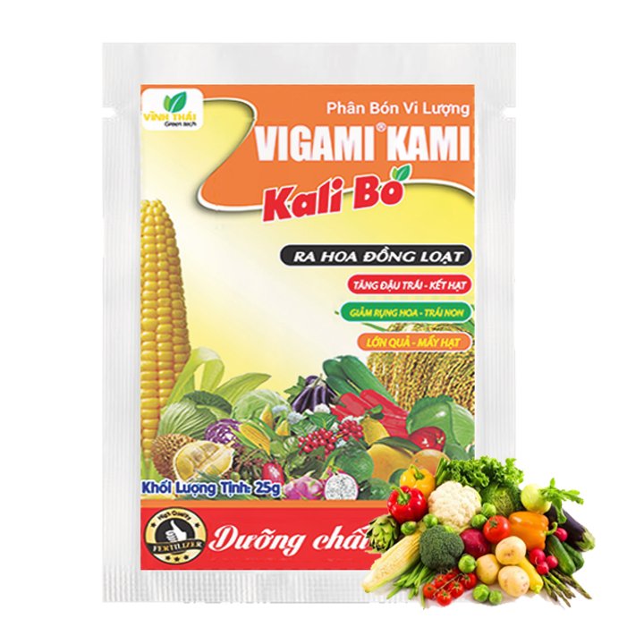 Phân Bón Kali Bo, Gói 25g