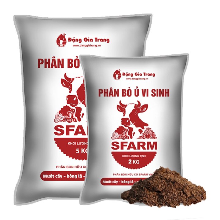 Phân Bò Ủ Vi Sinh Sfarm