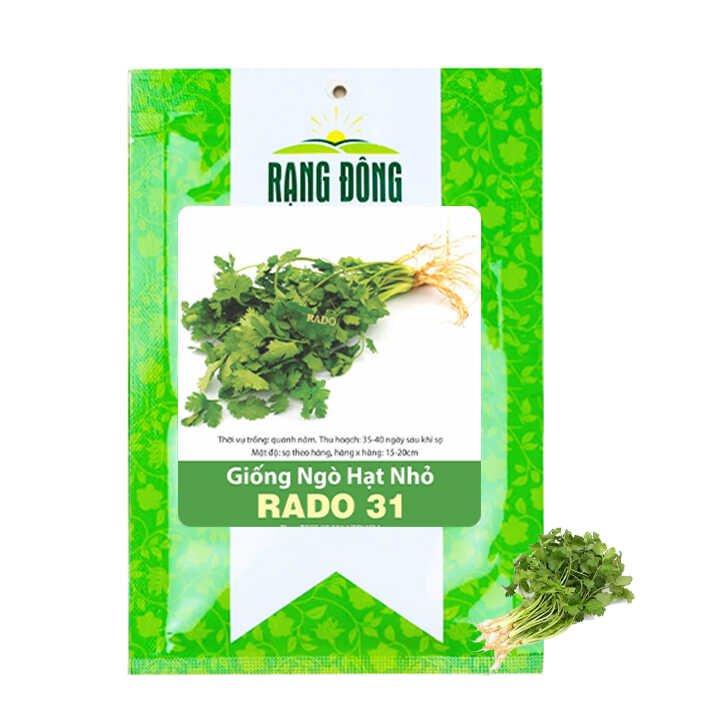 Hạt giống rau Ngò rí, gói 20gr ~ 3000 hạt, G03