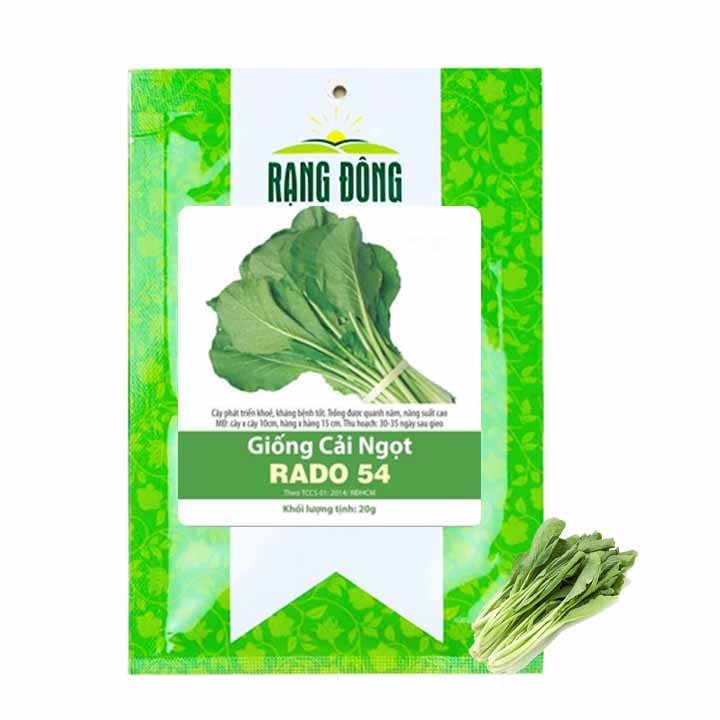 Hạt Giống Rau Cải Ngọt, Gói 20g, R03