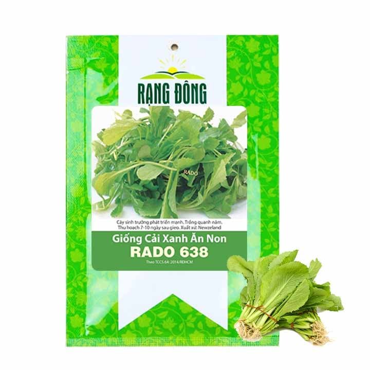 Hạt Giống Rau Cải Ăn Non, Gói 20g, R05