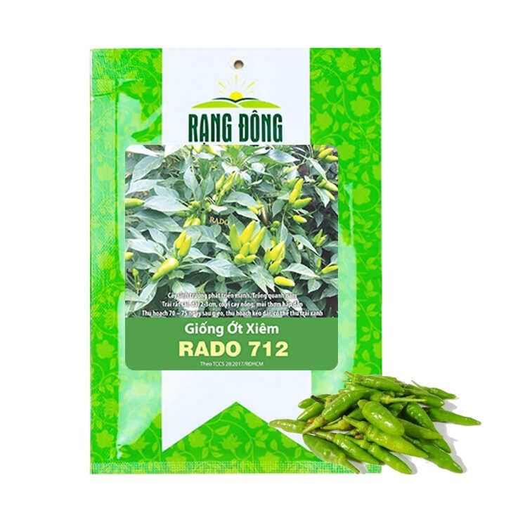 Hạt Giống Ớt Xiêm, Gói 0,2gr ~ 40 hạt, G09