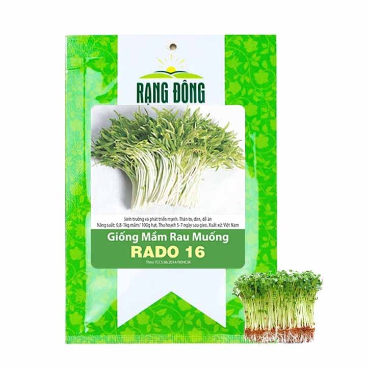 Hạt Giống Mầm Rau Muống, Gói 50g, R14