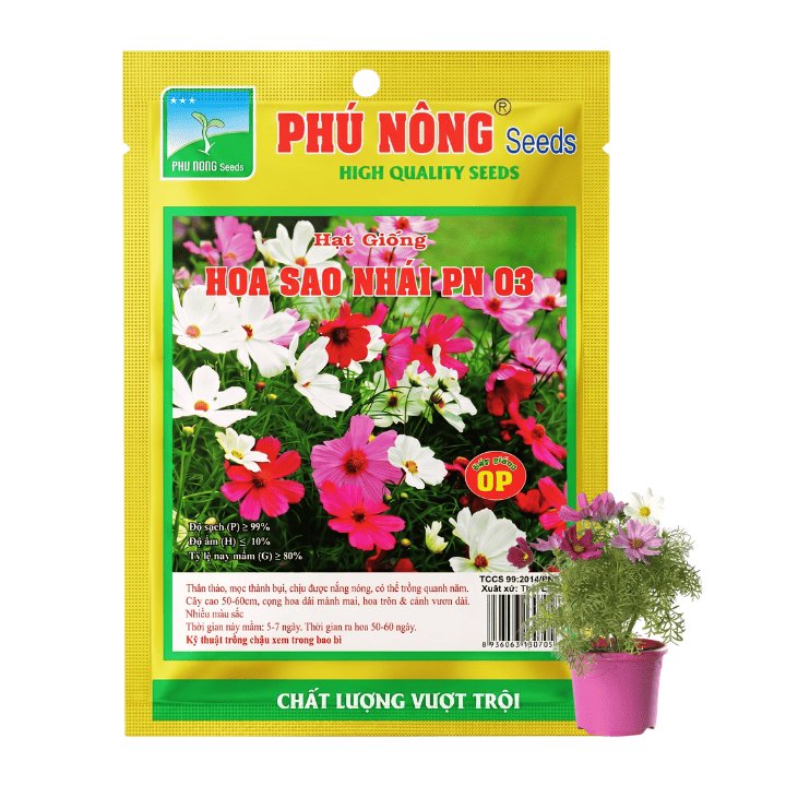 Hạt Giống Hoa Sao Nhái, Gói 0.3gr, H13